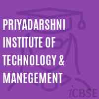 Priyadarshni Institute of Technology & Manegement Logo