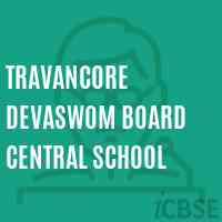 Travancore Devaswom Board Central School Logo