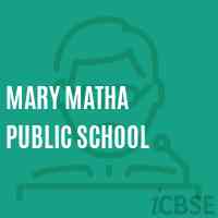 Mary Matha Public School Logo