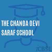 The Chanda Devi Saraf School Logo