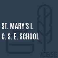 St. Mary's I. C. S. E. School Logo