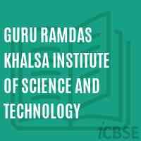 Guru Ramdas Khalsa Institute of Science and Technology Logo
