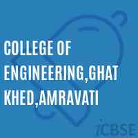 College of Engineering,Ghatkhed,Amravati Logo