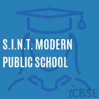 S.I.N.T. Modern Public School Logo
