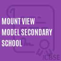 Mount View Model Secondary School Logo