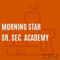 Morning Star Sr. Sec. Academy School Logo