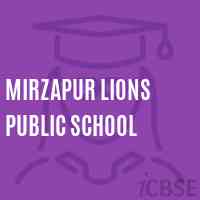 Mirzapur Lions Public School Logo