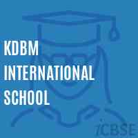 KDBM International School Logo