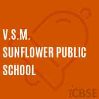V.S.M. Sunflower Public School Logo