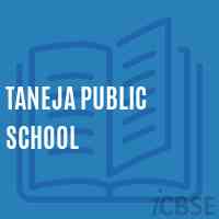 Taneja Public School Logo
