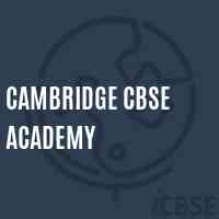 Cambridge Cbse Academy School Logo