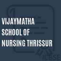 Vijaymatha School of Nursing Thrissur Logo