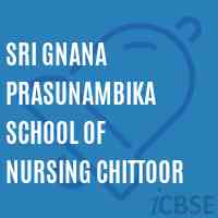 Sri Gnana Prasunambika School of Nursing Chittoor Logo