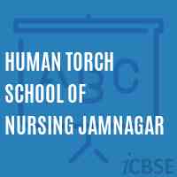 Human Torch School of Nursing Jamnagar Logo
