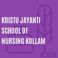Kristu Jayanti School of Nursing Kollam Logo