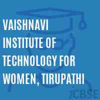 Vaishnavi Institute of Technology for Women, Tirupathi Logo