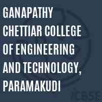 Ganapathy Chettiar College of Engineering and Technology, Paramakudi Logo