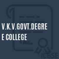 V.K.V.Govt.Degree College Logo