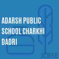 Adarsh Public School Charkhi Dadri Logo
