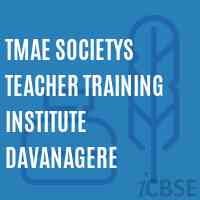 Tmae Societys Teacher Training Institute Davanagere Logo