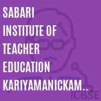 Sabari Institute of Teacher Education Kariyamanickam Puducherry Logo