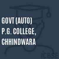 Govt (Auto) P.G. College, Chhindwara Logo