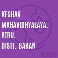 Keshav Mahavidhyalaya, Atru, Distt.-Baran College Logo