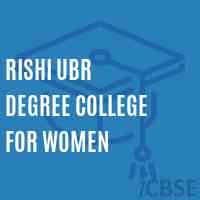 Rishi UBR Degree College for Women Logo