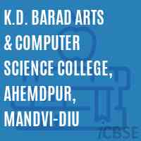 K.D. Barad Arts & Computer Science College, Ahemdpur, Mandvi-Diu Logo