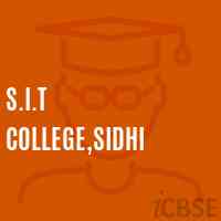 S.I.T College,Sidhi Logo