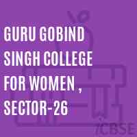Guru Gobind Singh College for Women , Sector-26 Logo