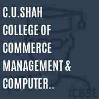 C.U.Shah College of Commerce Management & Computer Education -Wadhwan Logo