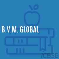 B.V.M. Global School Logo