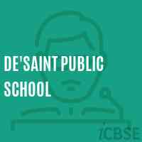 De'Saint Public School Logo