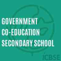 Government Co-Education Secondary School Logo