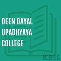 Deen Dayal Upadhyaya College Logo