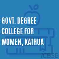 Govt. Degree College for Women, Kathua Logo
