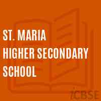St. Maria Higher Secondary School Logo