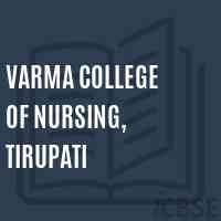 Varma College of Nursing, Tirupati Logo