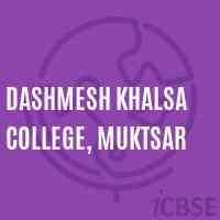 Dashmesh Khalsa College, Muktsar Logo