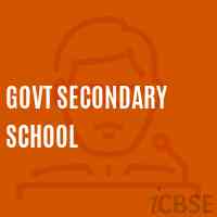 Govt Secondary School Logo