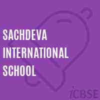 Sachdeva International School Logo