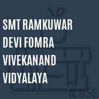 Smt Ramkuwar Devi Fomra Vivekanand Vidyalaya School Logo