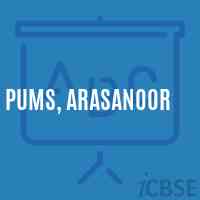 Pums, Arasanoor Middle School Logo