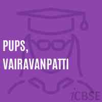 Pups, Vairavanpatti Primary School Logo