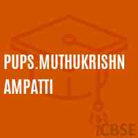 Pups.Muthukrishnampatti Primary School Logo