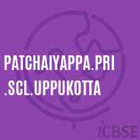 Patchaiyappa.Pri.Scl.Uppukotta Primary School Logo
