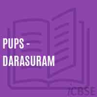 Pups - Darasuram Primary School Logo