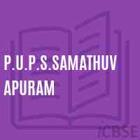 P.U.P.S.Samathuvapuram Primary School Logo