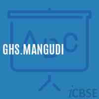 Ghs.Mangudi Secondary School Logo